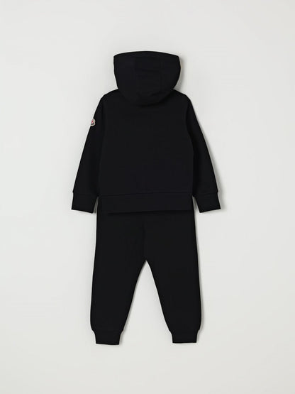 Moncler Clothing Set Kids Black