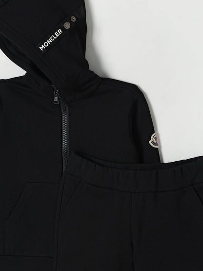 Moncler Clothing Set Kids Black
