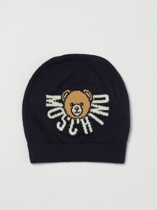 Moschino Hat Kids Blue