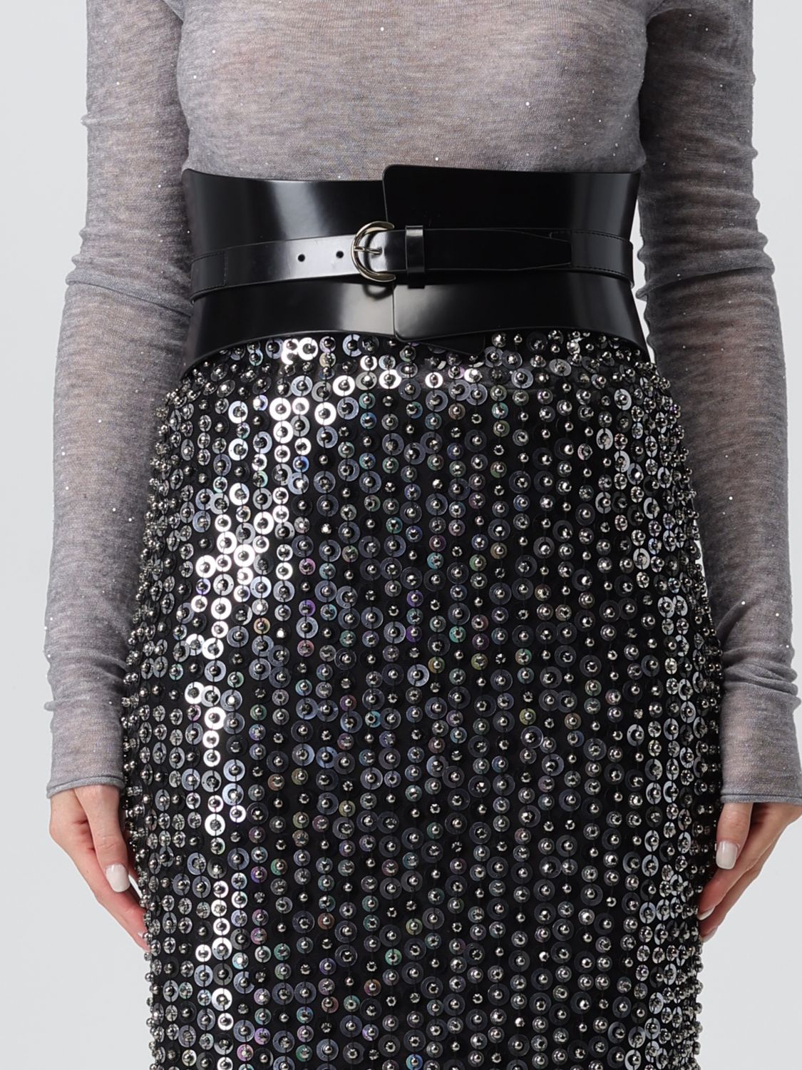 Pinko Belt Woman Black