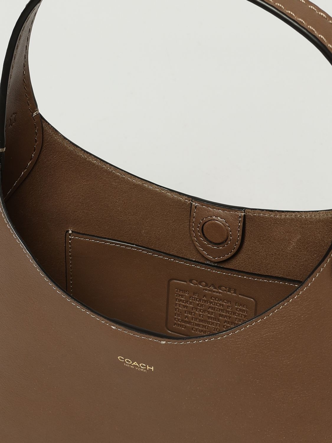 Coach Shoulder Bag Woman Brown