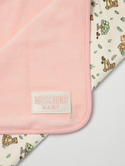 Moschino Blanket Kids Pink