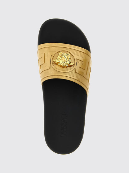 Versace Sandals Men Gold
