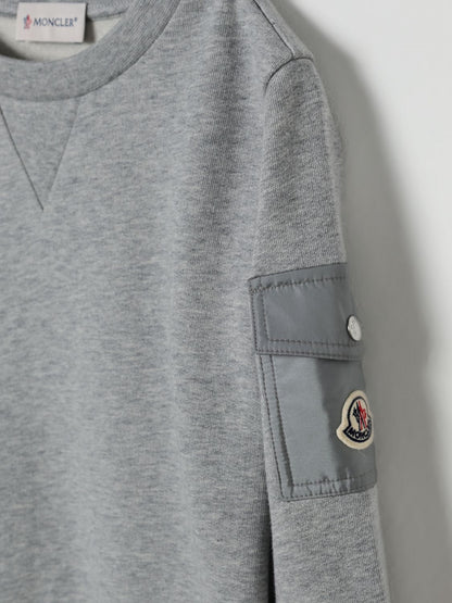 Moncler Sweater Kids Grey