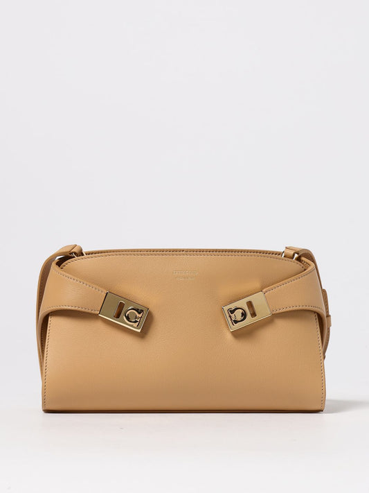Ferragamo Crossbody Bags Woman Beige