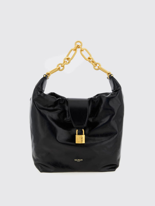 Balmain Shoulder Bag Woman Black