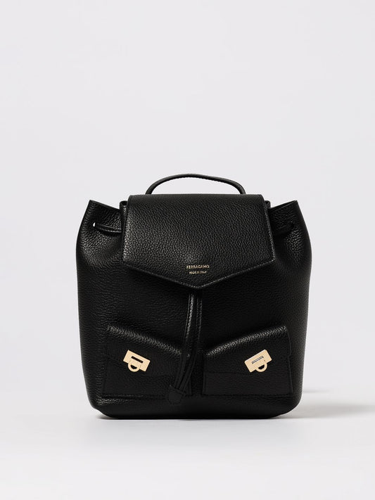 Ferragamo Backpack Woman Black