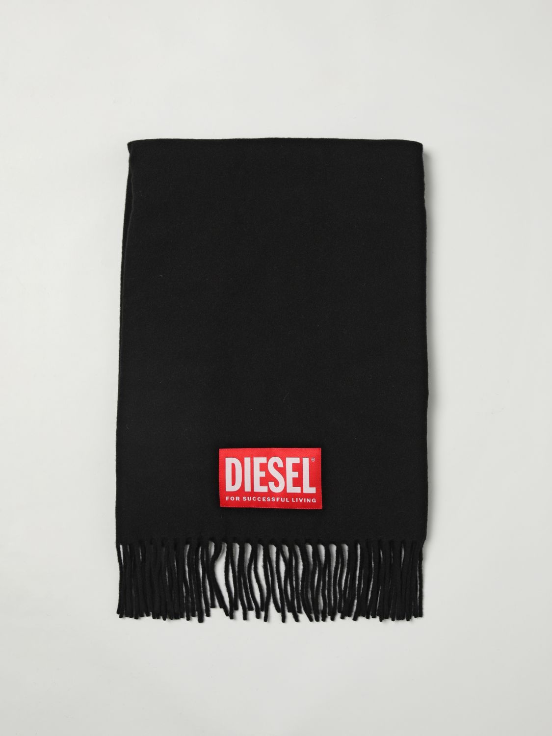 Diesel Scarf Men Black