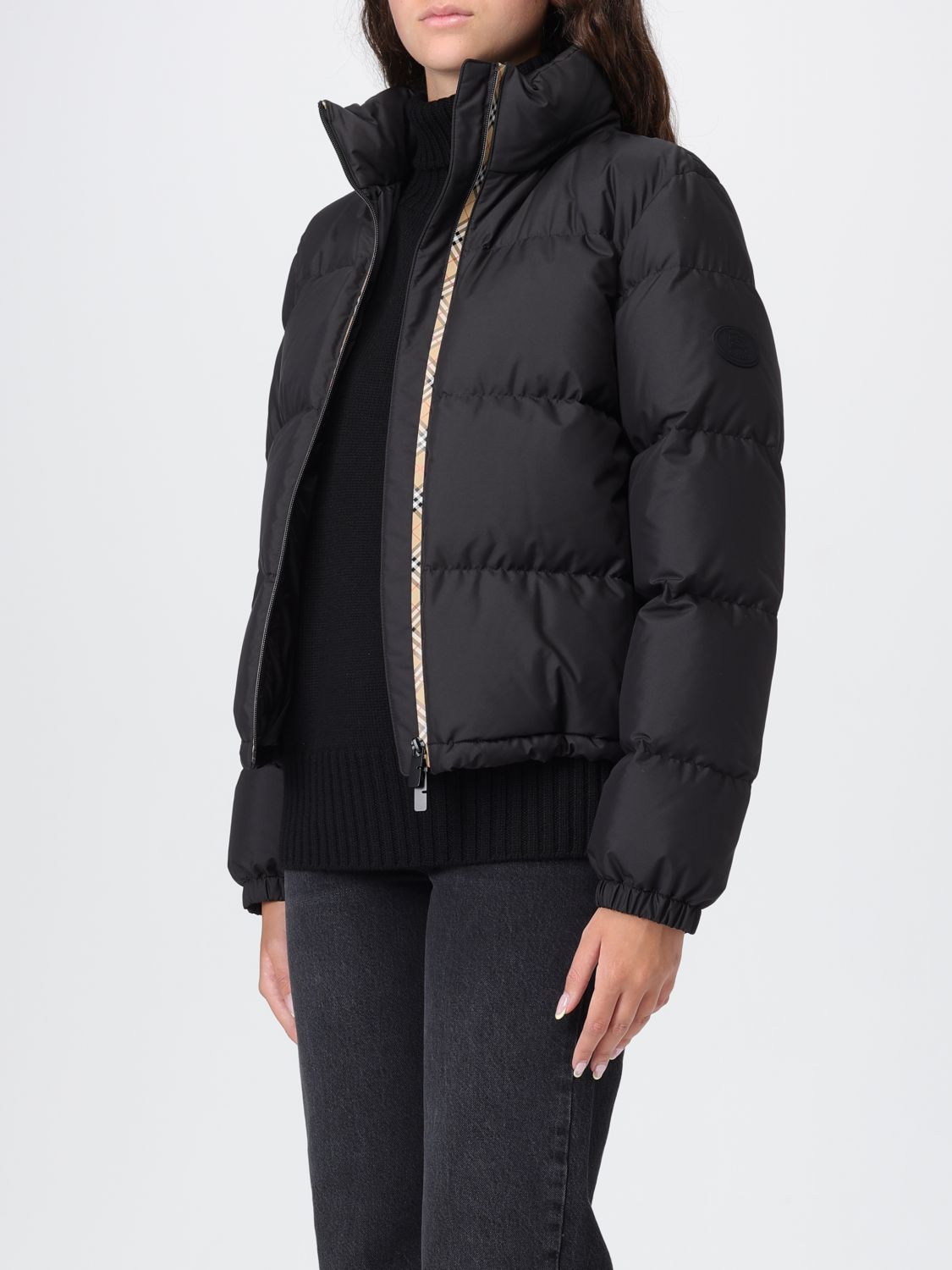 Burberry Jacket Woman Black