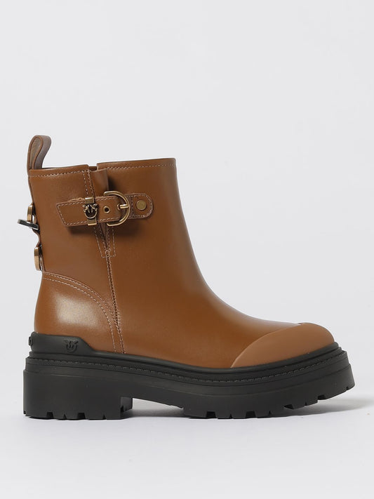Pinko Boots Woman Camel