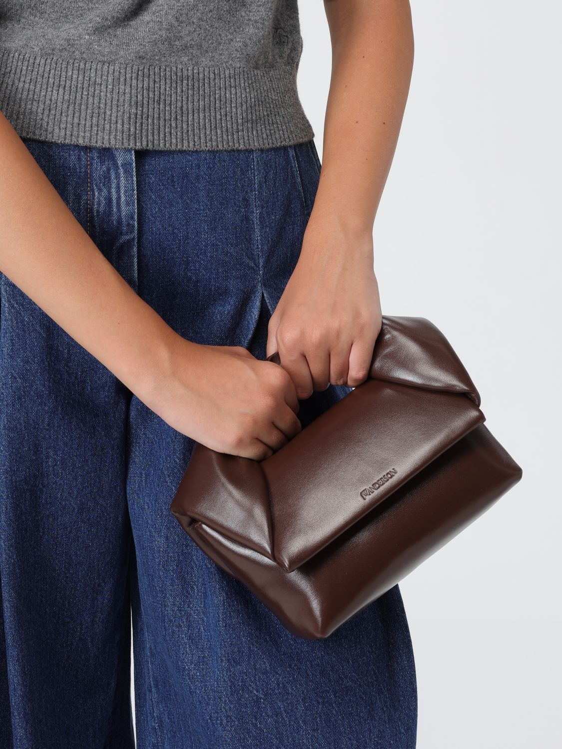 Jw Anderson Mini Bag Woman Brown