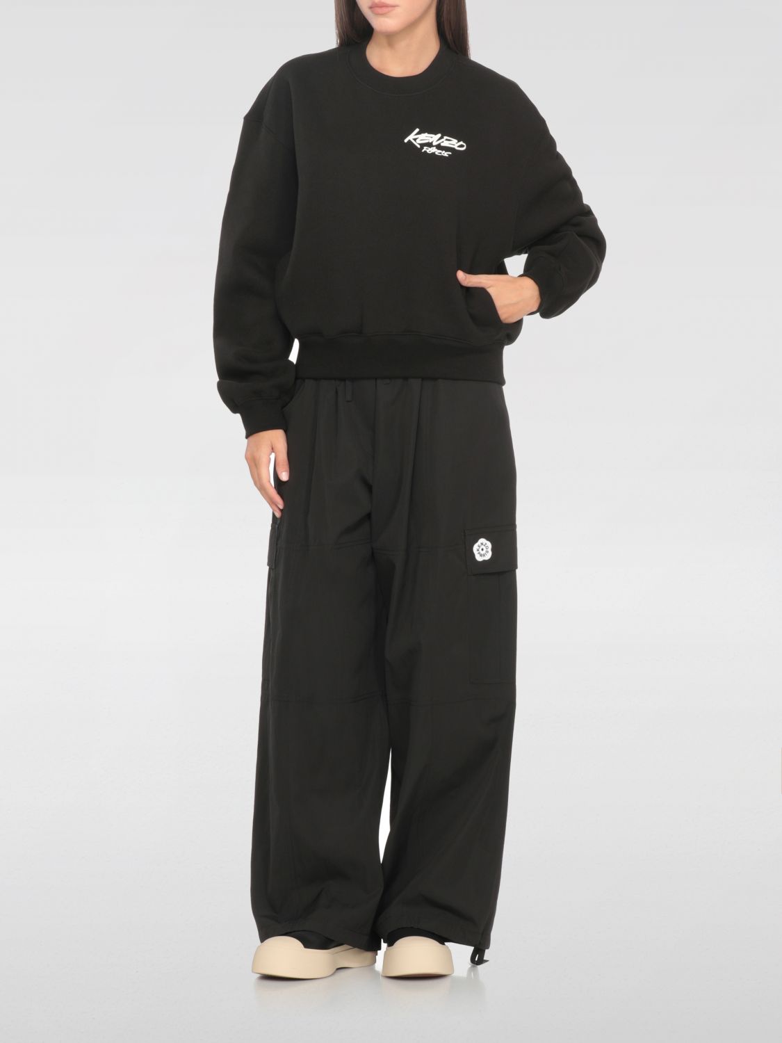 Kenzo Pants Woman Black