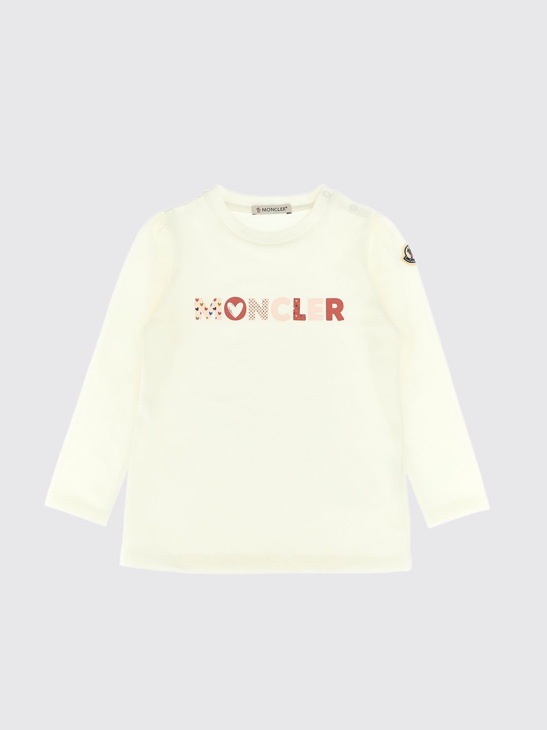Moncler T Shirt Kids White