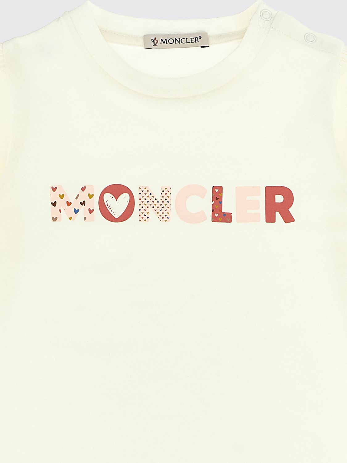 Moncler T Shirt Kids White
