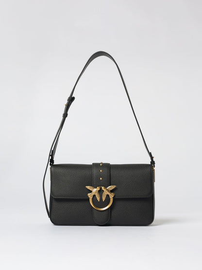 Pinko Crossbody Bags Woman Black