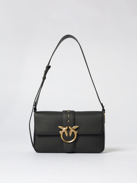 Pinko Crossbody Bags Woman Black