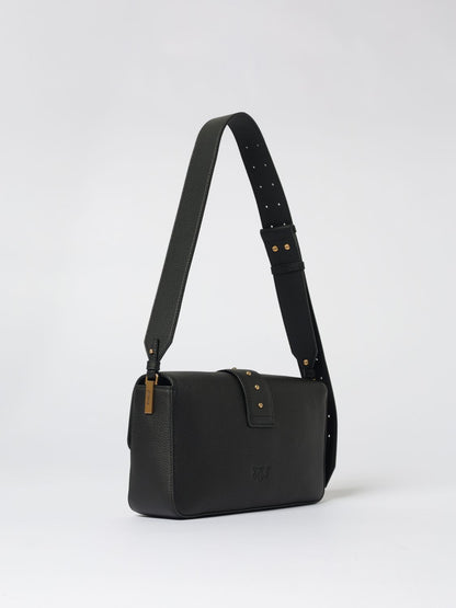 Pinko Crossbody Bags Woman Black