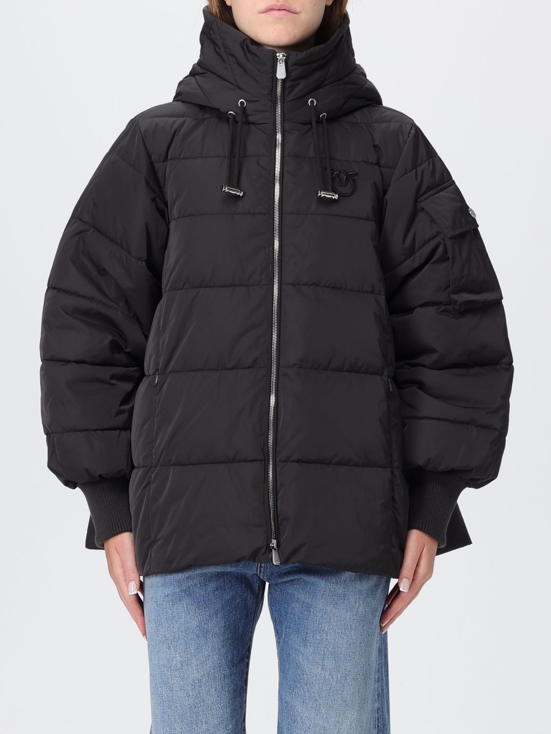 Pinko Coat Woman Black