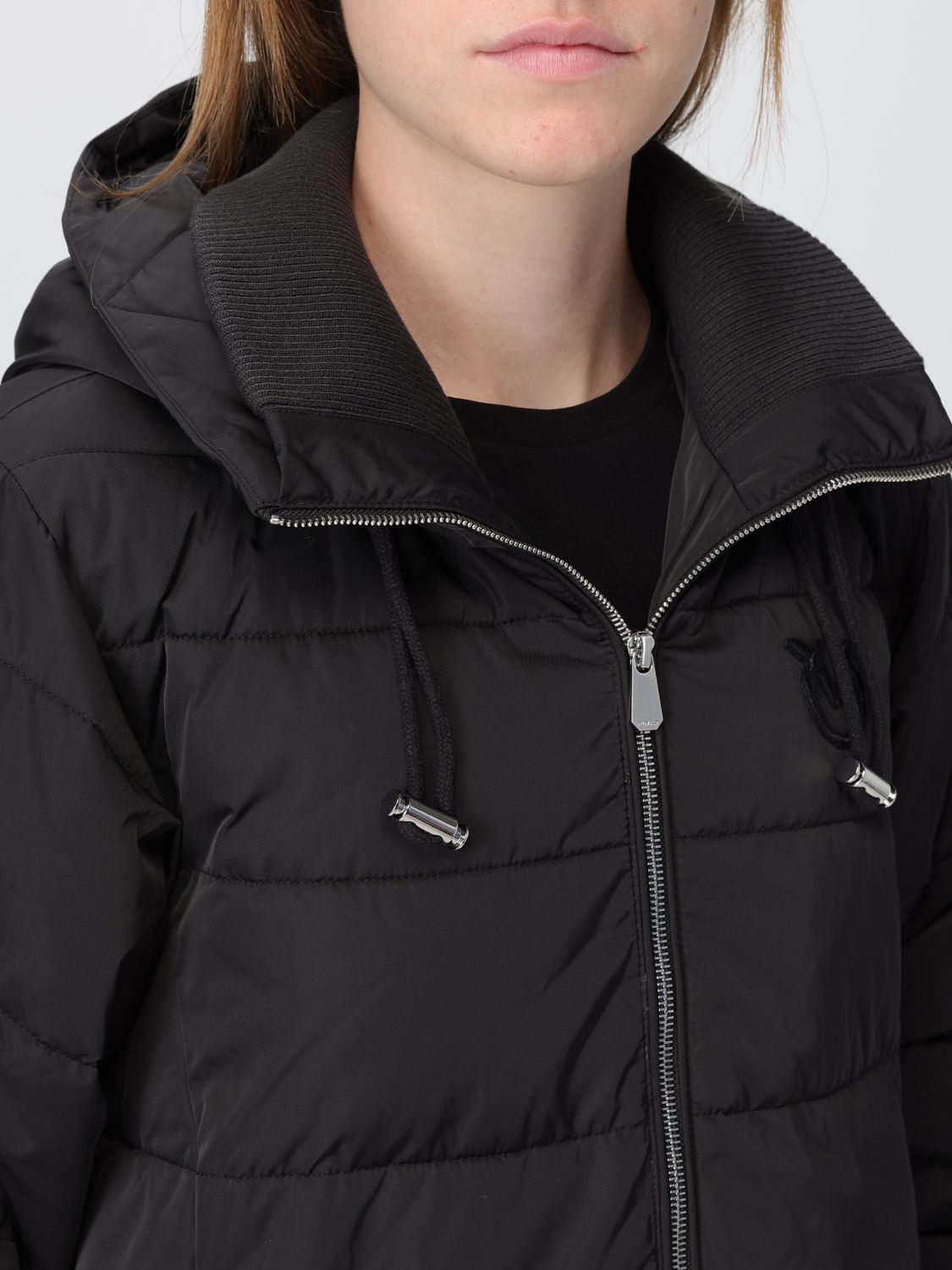 Pinko Coat Woman Black