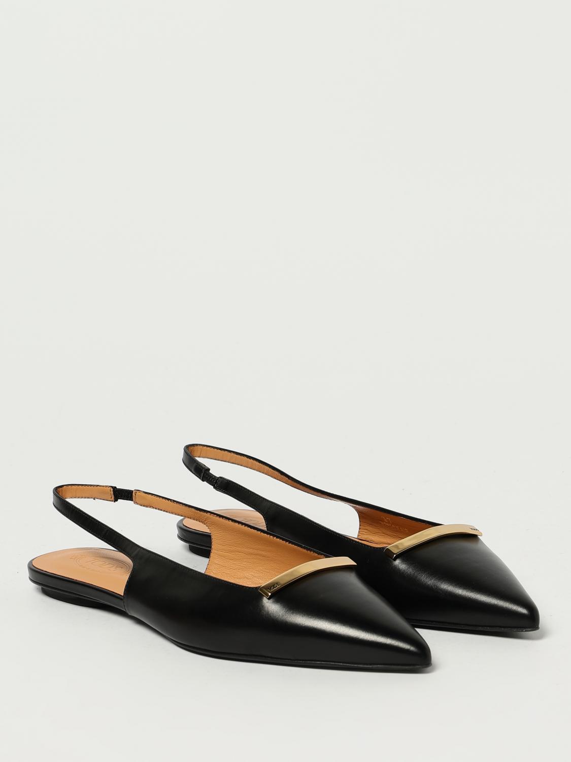 Tod's Ballet Flats Woman Black
