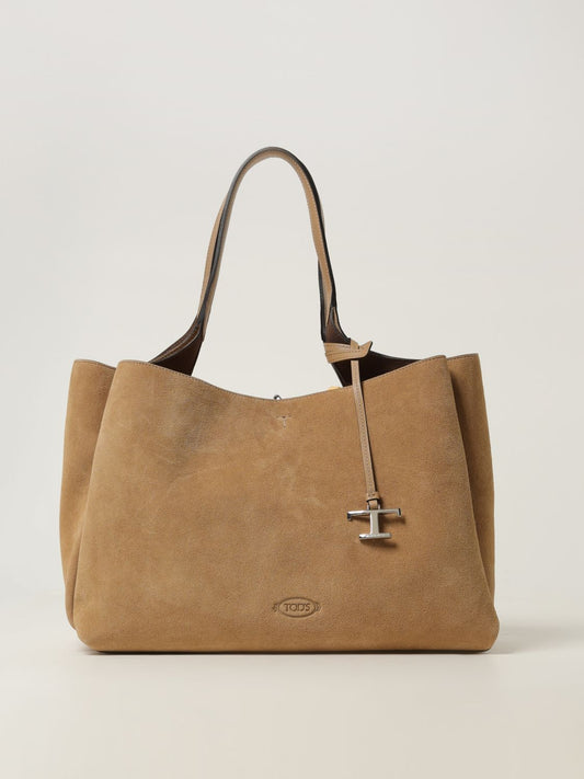 Tod's Crossbody Bags Woman Beige