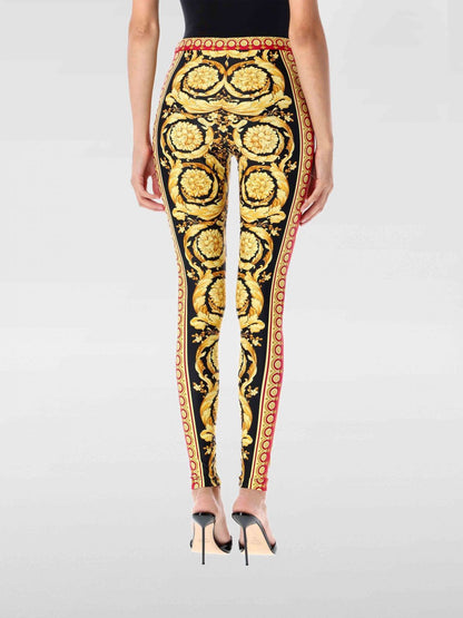 Versace Pants Woman Gold