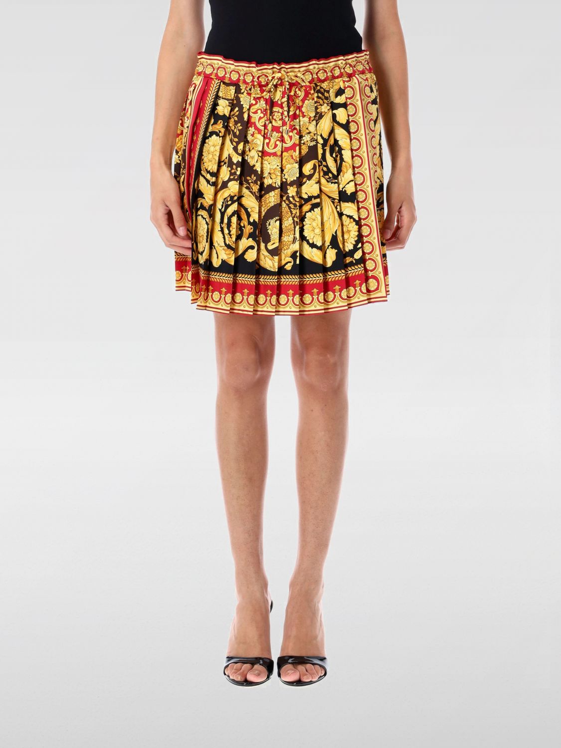Versace Skirt Woman Gold