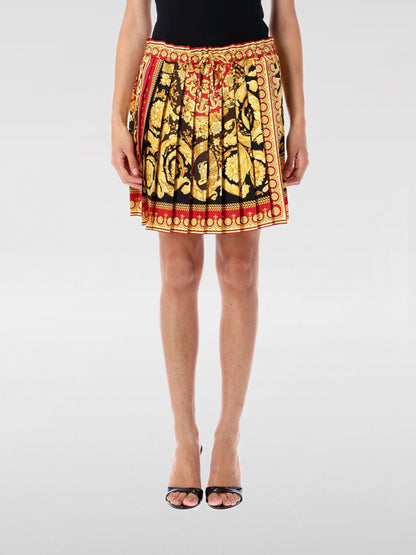 Versace Skirt Woman Gold
