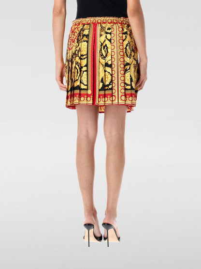 Versace Skirt Woman Gold