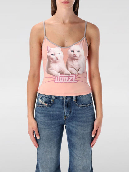 Diesel Top Woman Pink