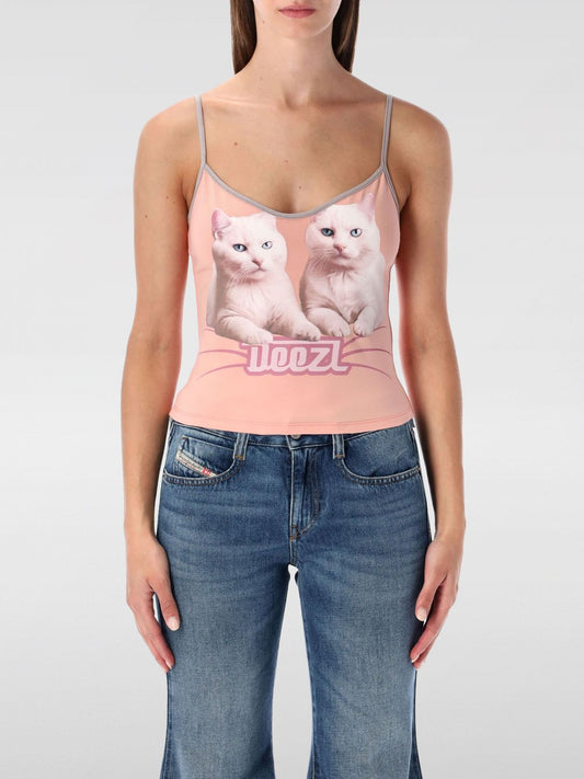 Diesel Top Woman Pink