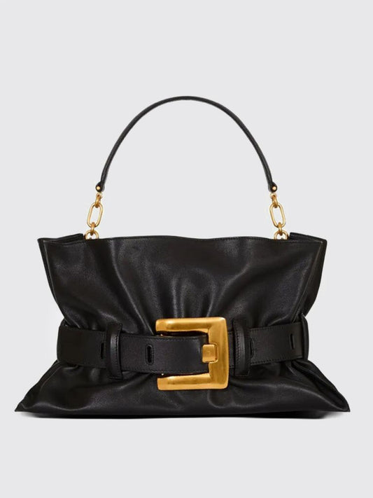 Balmain Shoulder Bag Woman Black