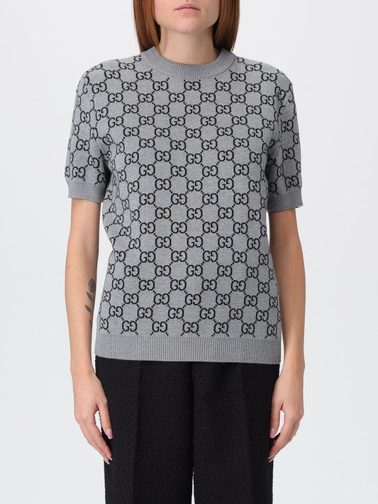 Gucci Top Woman Grey