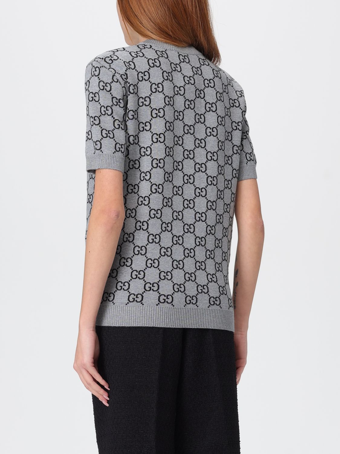 Gucci Top Woman Grey