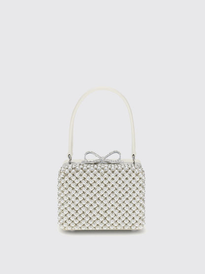Self Portrait Shoulder Bag Woman Yellow Cream