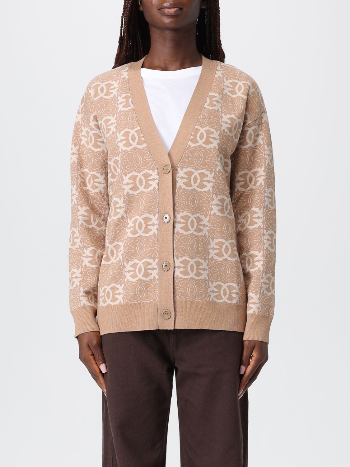 Pinko Sweater Woman Camel