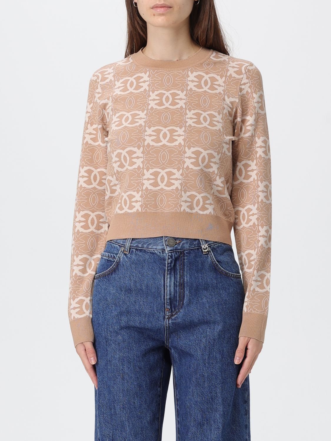 Pinko Sweater Woman Camel