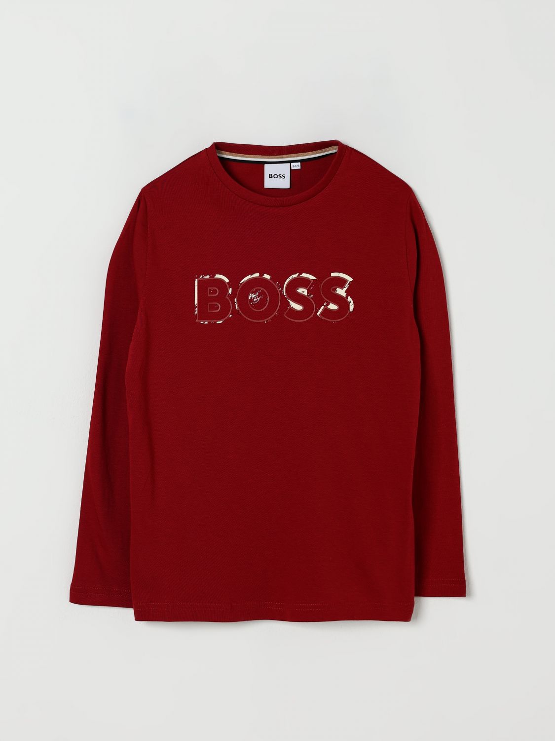 Boss T Shirt Kids Red