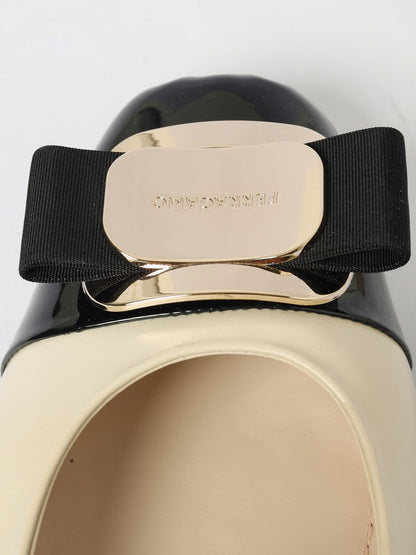 Ferragamo Ballet Flats Woman White