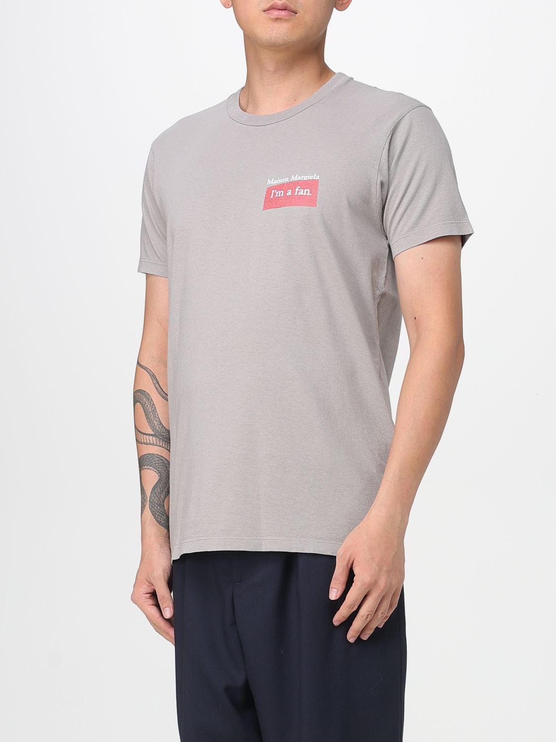 Maison Margiela T Shirt Men Beige