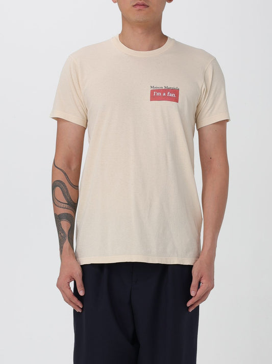 Maison Margiela T Shirt Men Beige