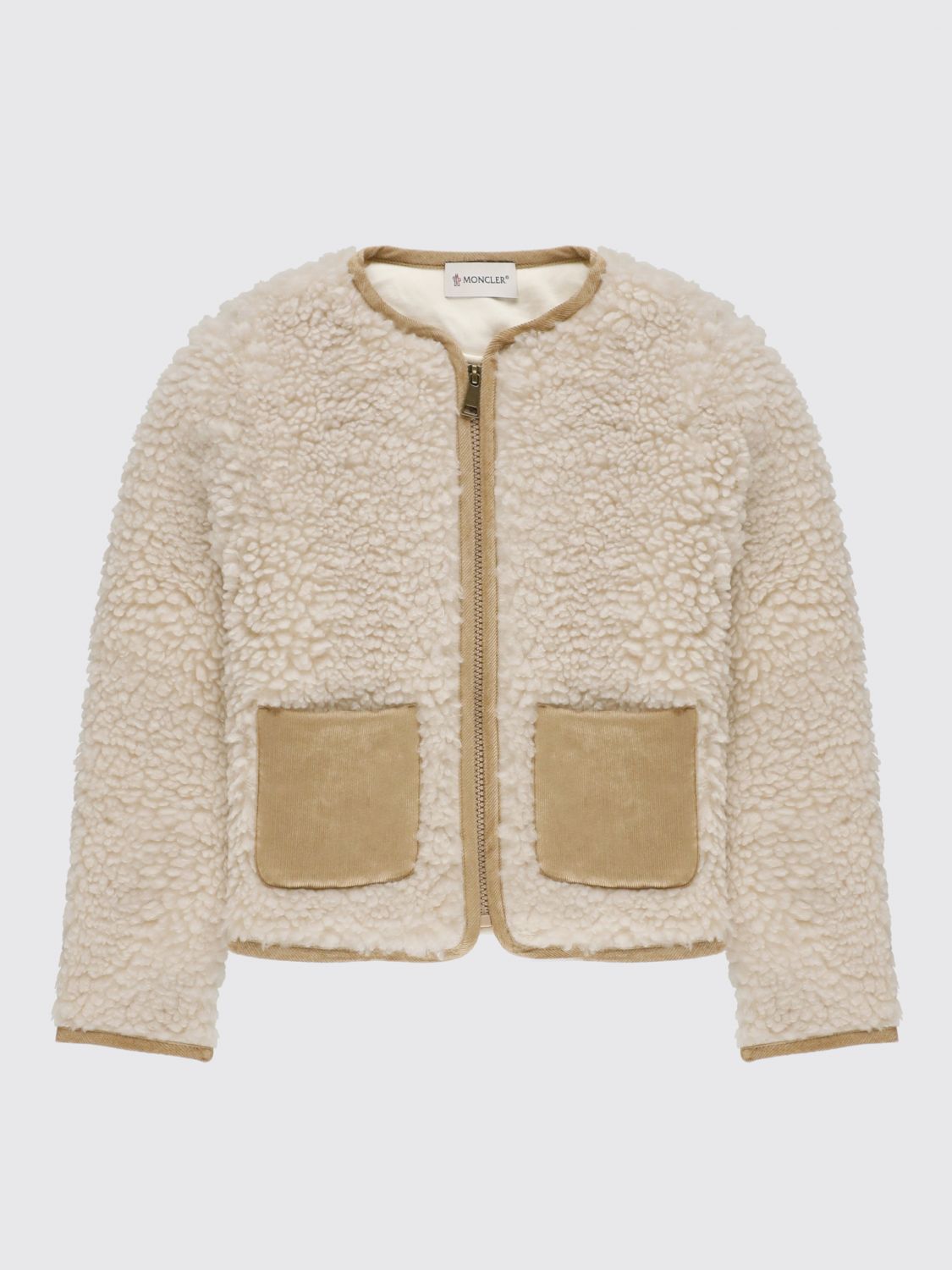 Moncler Jacket Kids Natural