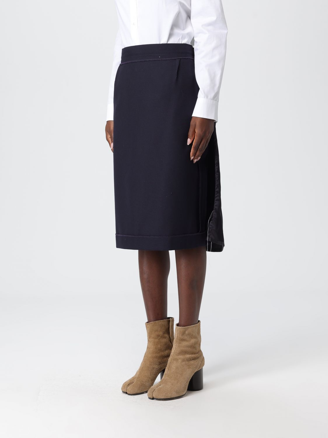 Maison Margiela Skirt Woman Blue