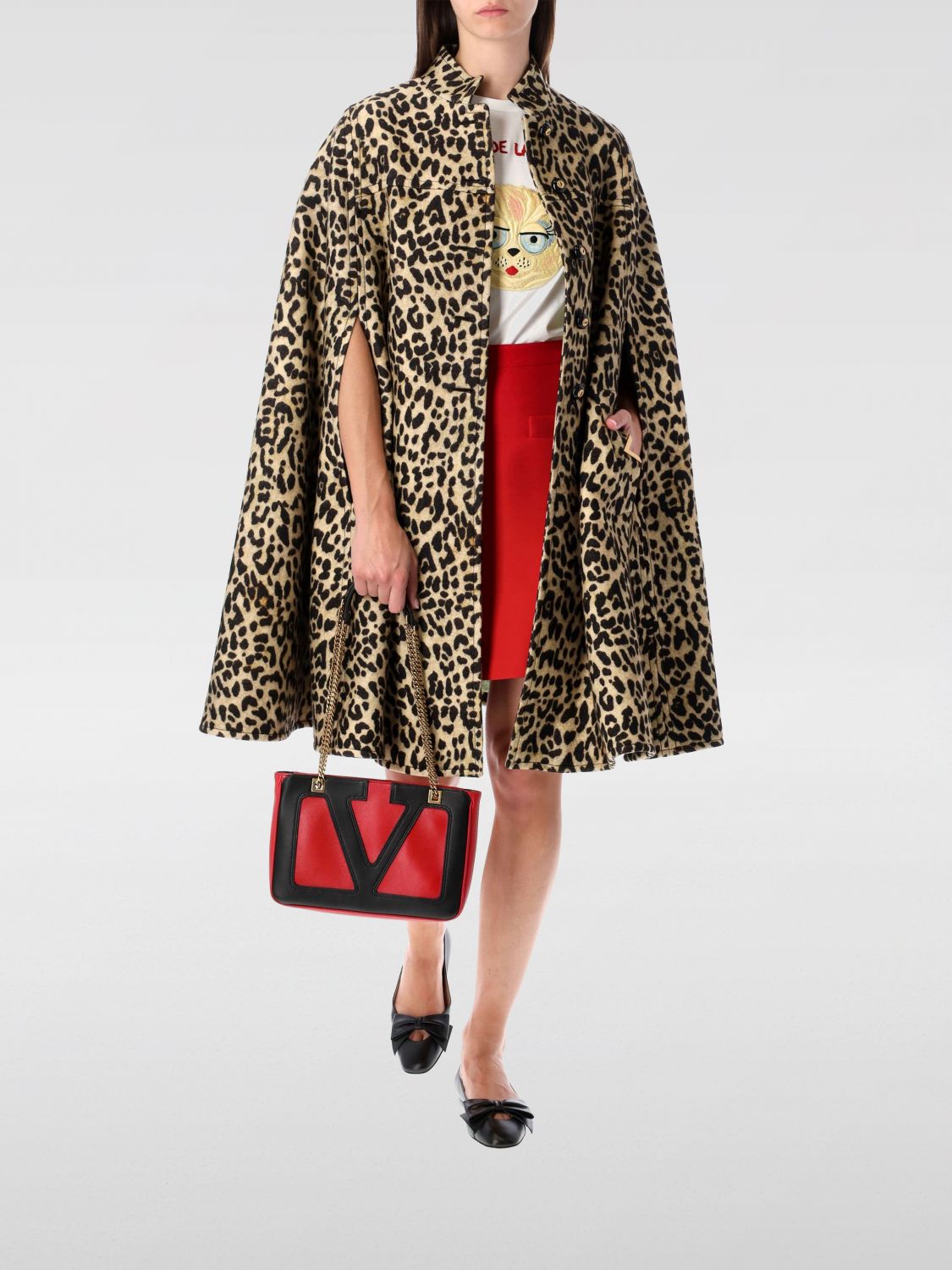 Valentino Cape Woman Brown