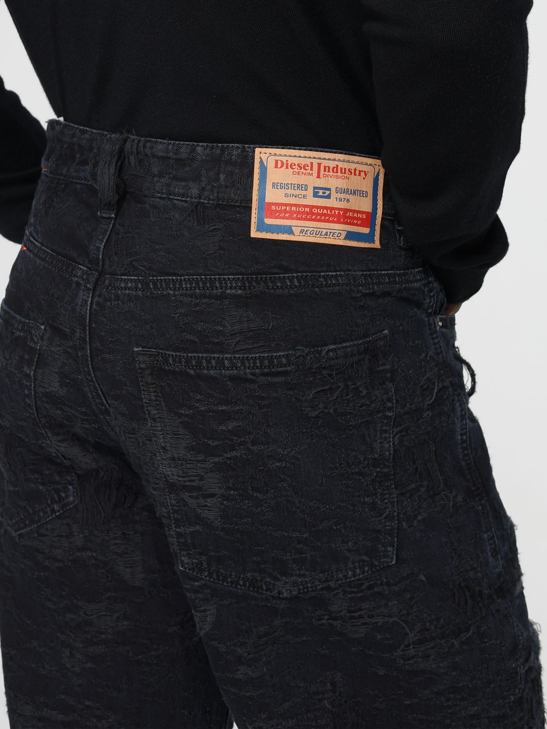 Diesel Jeans Men Black