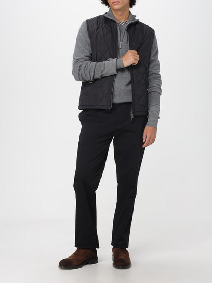 Burberry Suit Vest Men Black