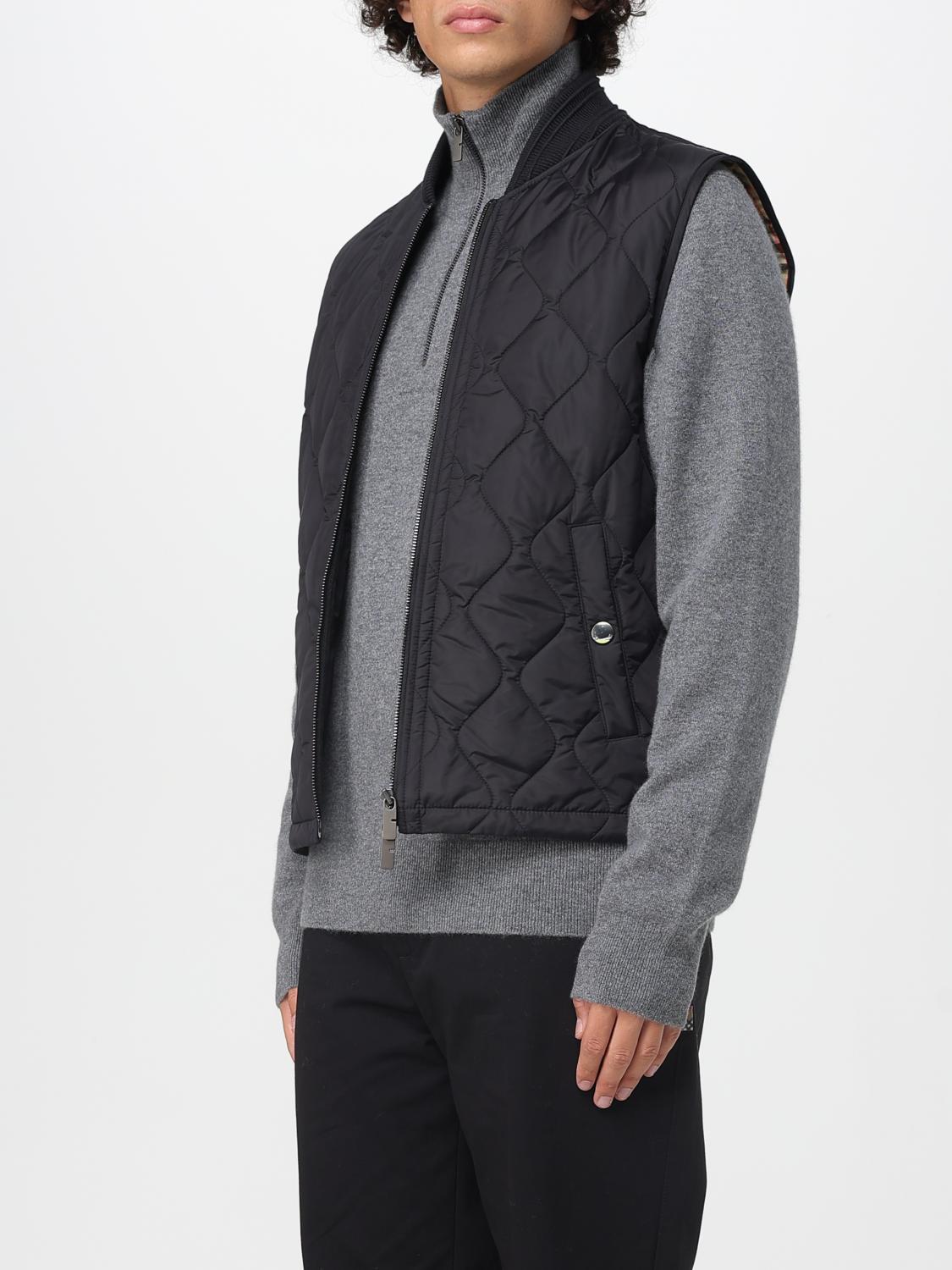 Burberry Suit Vest Men Black