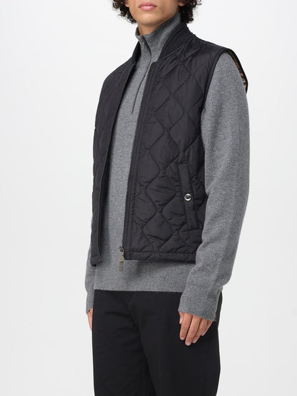 Burberry Suit Vest Men Black