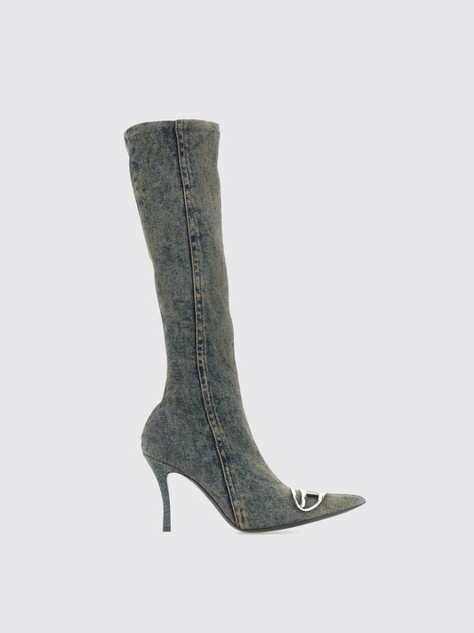 Diesel Boots Woman Blue