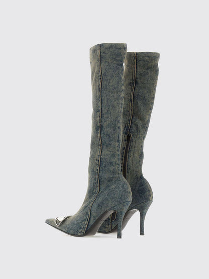 Diesel Boots Woman Blue